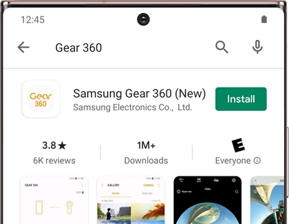 samsung gear 360 app review
