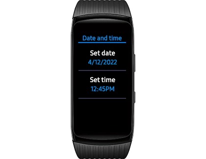 Customize your Gear Fit2 or Gear Fit2 Pro s display settings