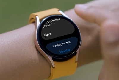 Perform a reset on your Samsung smart watch