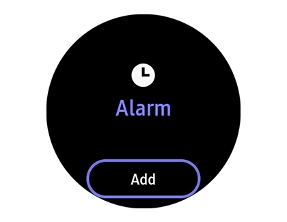 Add an alarm screenshot