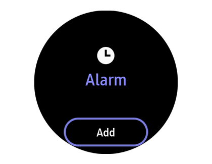 Add an alarm screenshot