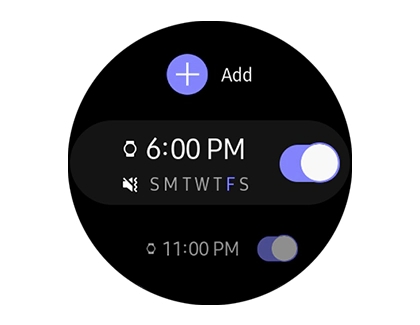 Edit an Alarm screenshot