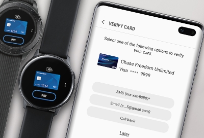 Verify a Payment Card in Samsung Pay on Your Smart Watch