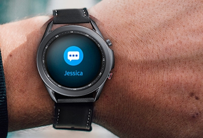 samsung watch you can text on