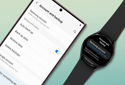 Prevent data loss on your Samsung smart watch