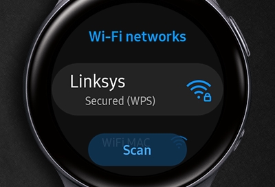 Cannot connect Samsung smart watch to Wi-Fi