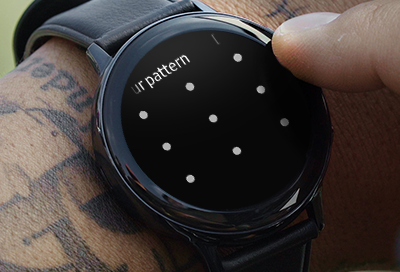 Pattern Unlock on Galaxy Watch Active 2