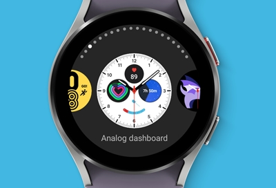 Different watch faces showing on Galaxy Watch5