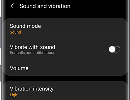 Manage sound and vibration on your Samsung smart watch