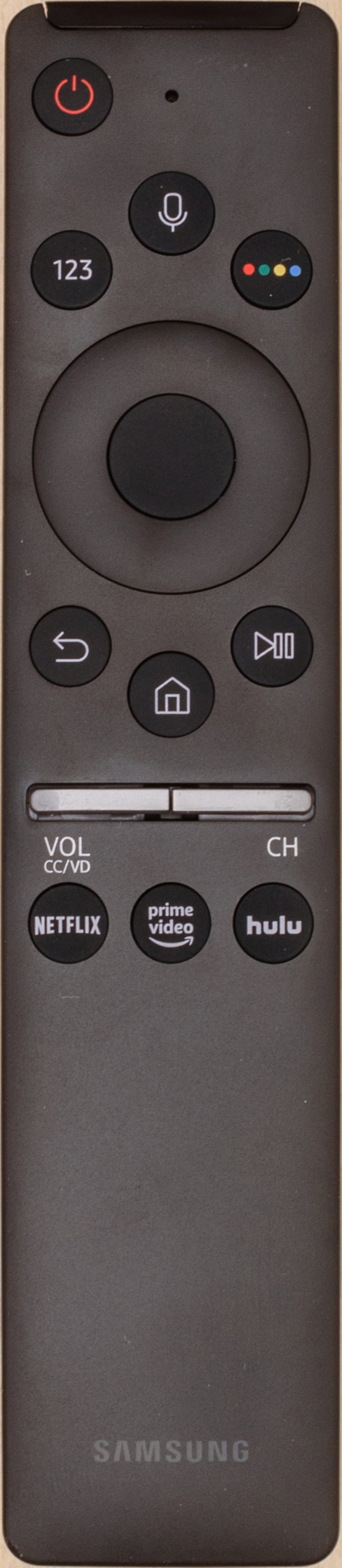 About the buttons on the Samsung Smart Remote