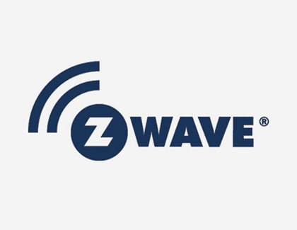 Z-Wave logo displayed with a wireless signal icon.