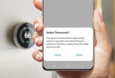 Deleting Thermostat on S21