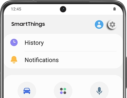 Adjust the SmartThings app's settings