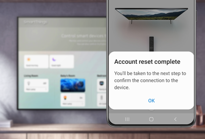 SmartThings Account Reset