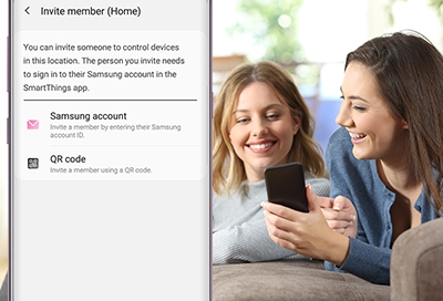 Invite Members To Smartthings