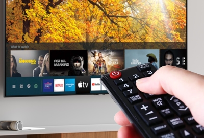 Samsung TV controlled by third party remote