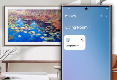 Frame TV in SmartThings app