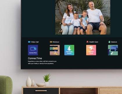Install Connec Time app on Samsung TV