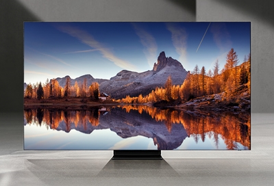 Landscape background on a 2021 Samsung TV