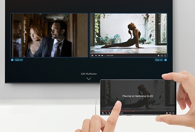 Tv And Mirror Your Phone With Multi View, How To Mirror Two Smart Tvs