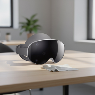 Galaxy XR front LED and screen remain on after removal