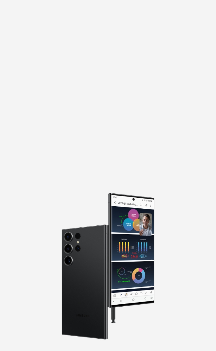 Get 50% off 1 year of Care+ for Business per device with Galaxy S23 seriesᶿ