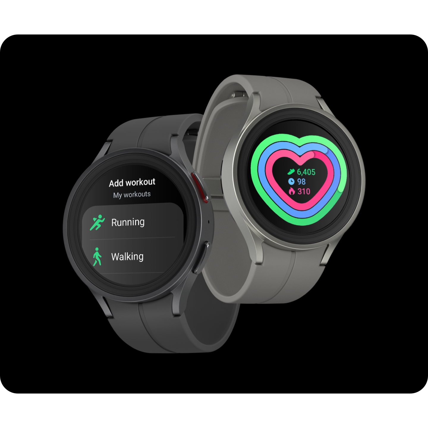 Samsung Galaxy Watch 5 PRO [2022] (45mm) チタンケース - (ブラック