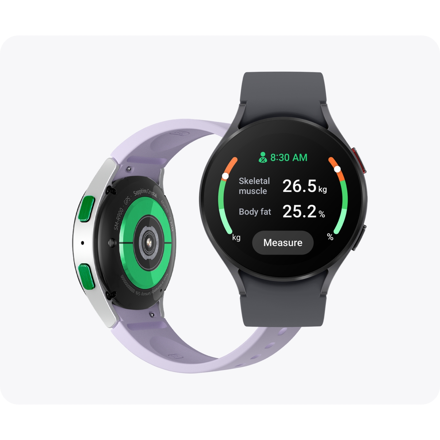 SM-R910NZSAXAA, Galaxy Watch5, 44mm, Silver, Bluetooth