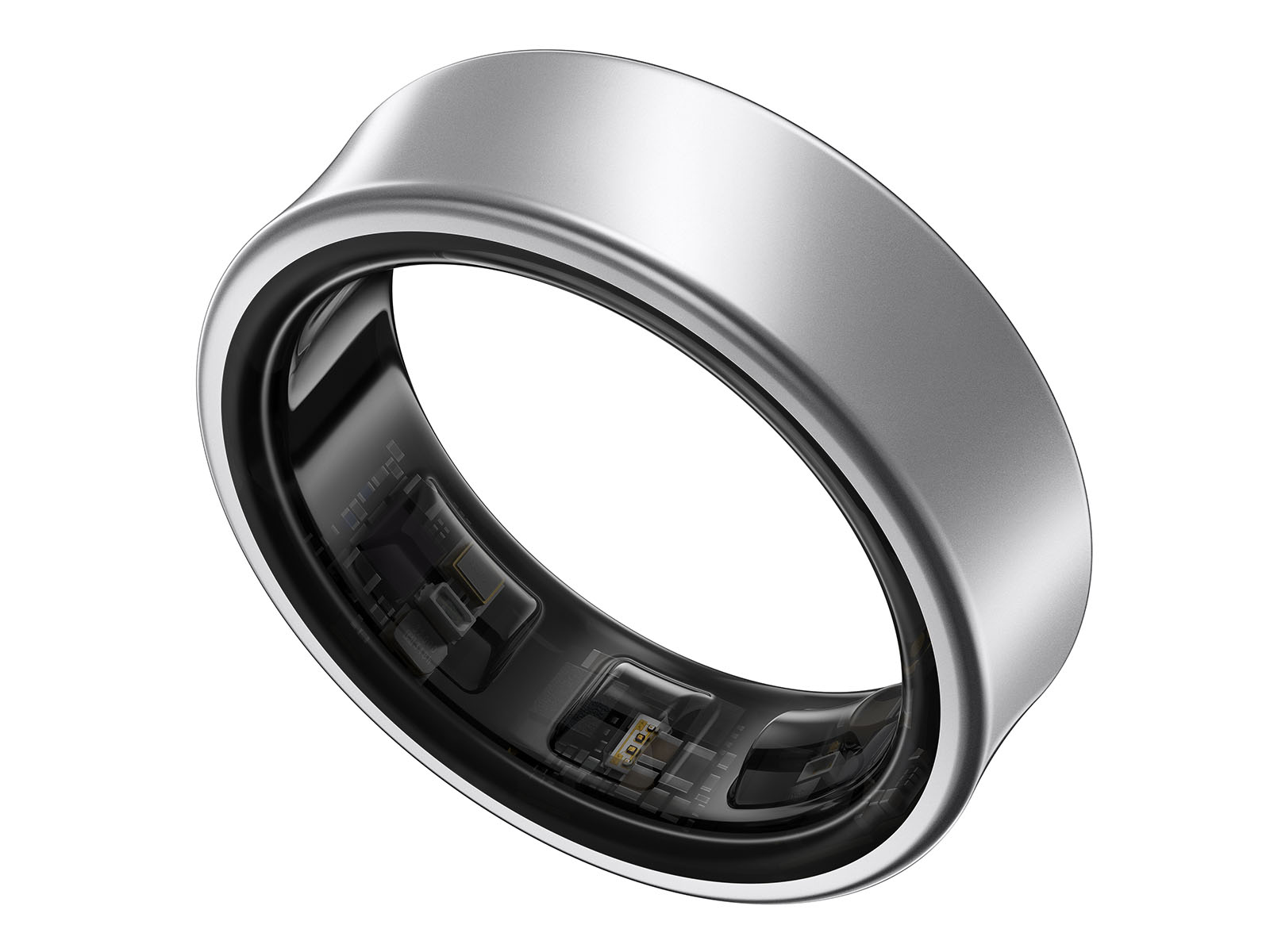 Thumbnail image of Galaxy Ring, Size 12, Titanium Silver