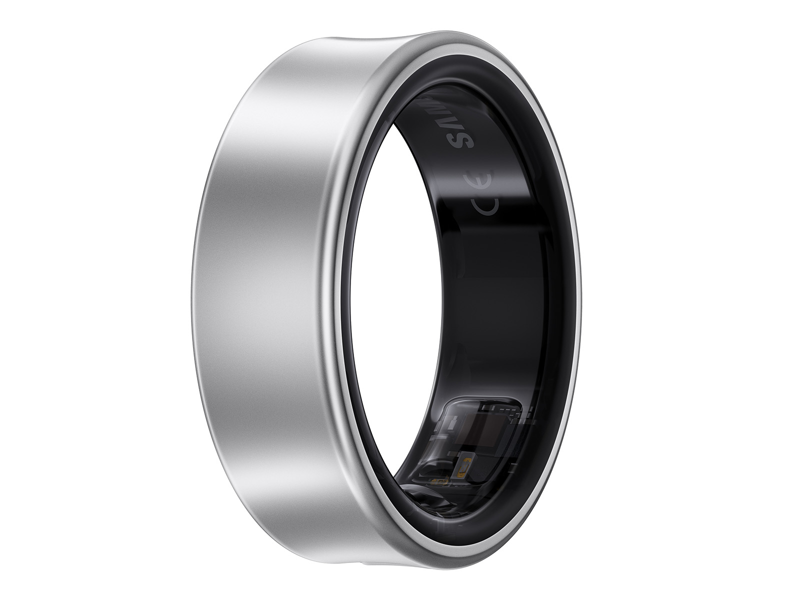 Thumbnail image of Galaxy Ring, Size 13, Titanium Silver