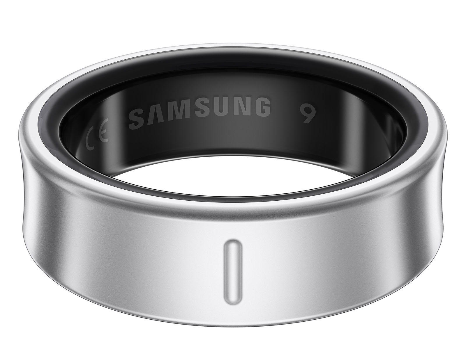 Thumbnail image of Galaxy Ring, Size 8, Titanium Silver