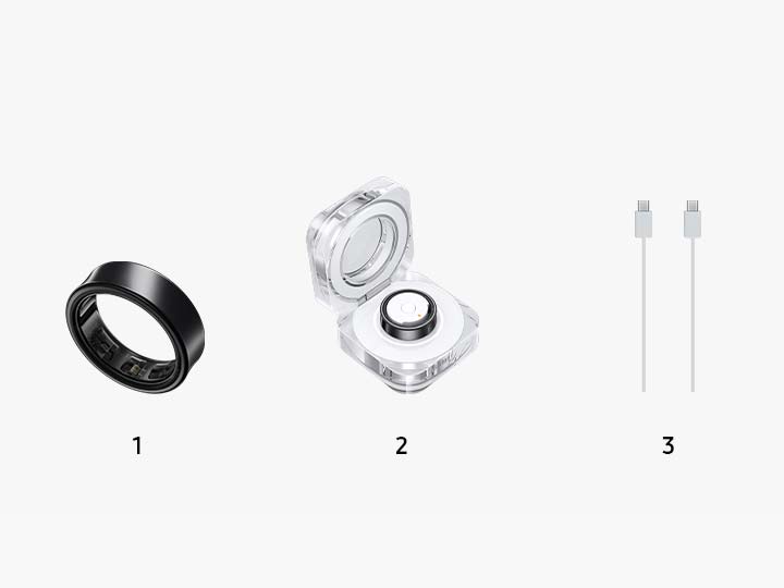 Galaxy Ring, size 15, Titanium Black | Samsung US Galaxy Ring, size 15, Titanium Black | Samsung US
