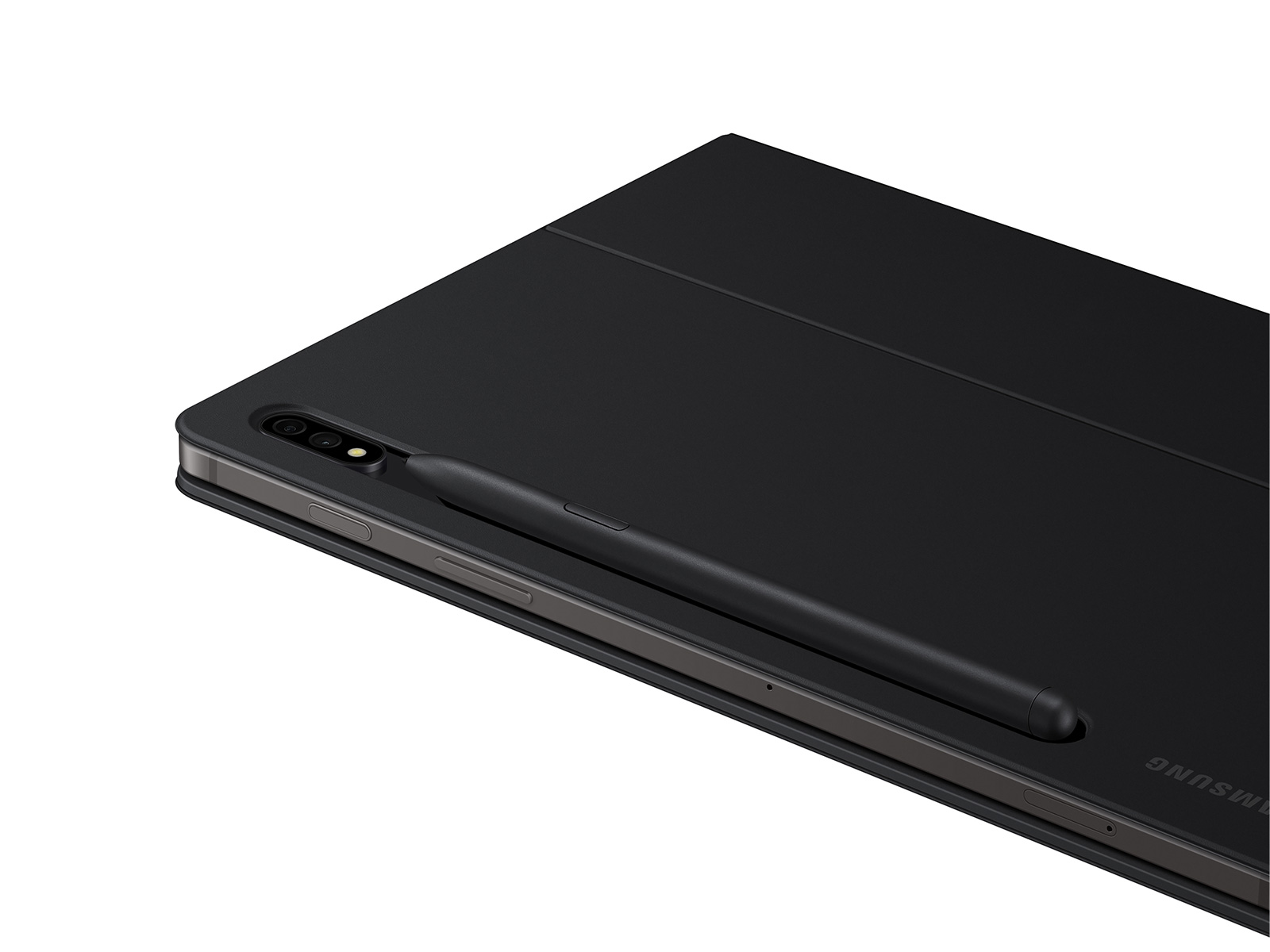 Galaxy Tab S8 / S7 Book Cover Keyboard Slim, Black