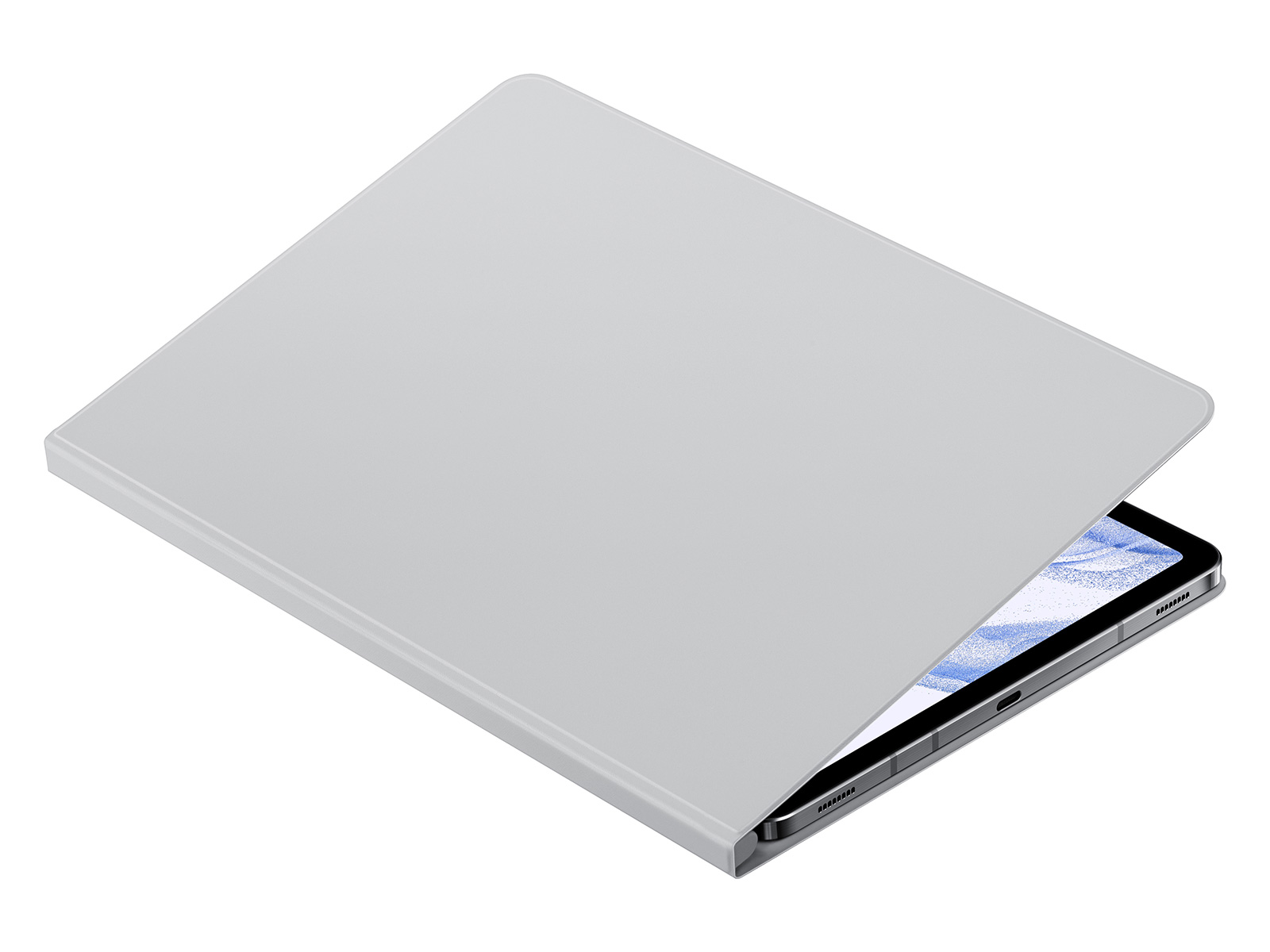 Thumbnail image of Galaxy Tab S8 / S7 Book Cover, Light Gray