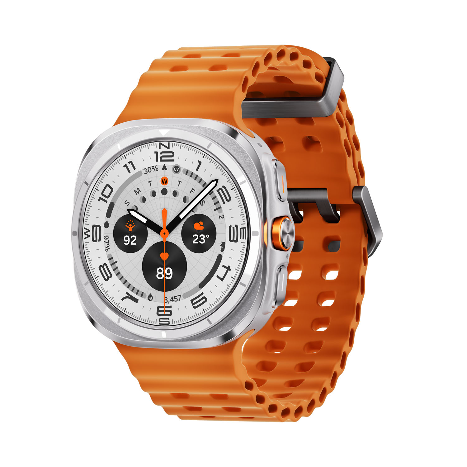 Galaxy Watch7 Ultra 47ｍｍ ホワイト LTE＆BT版 新品 Samsung Galaxy Watch Ultra 47mm LTE Titanium Smart Watch, Titanium