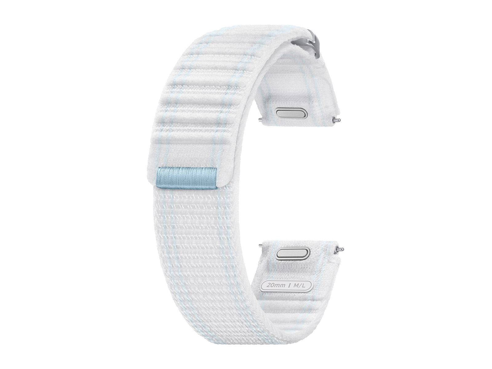 Thumbnail image of Galaxy Watch7 Fabric Band, M/L, Blue White