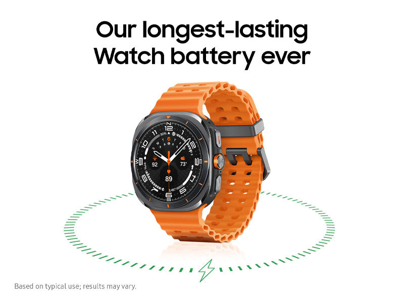 Samsung Watch Ultra Battery Feature