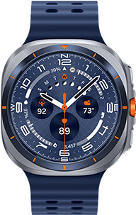 Galaxy Watch Ultra (2025), 47mm, Titanium Blue, LTE | Samsung US