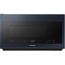 Bespoke Navy Blue Over-the-range Microwave with Sensor Cook