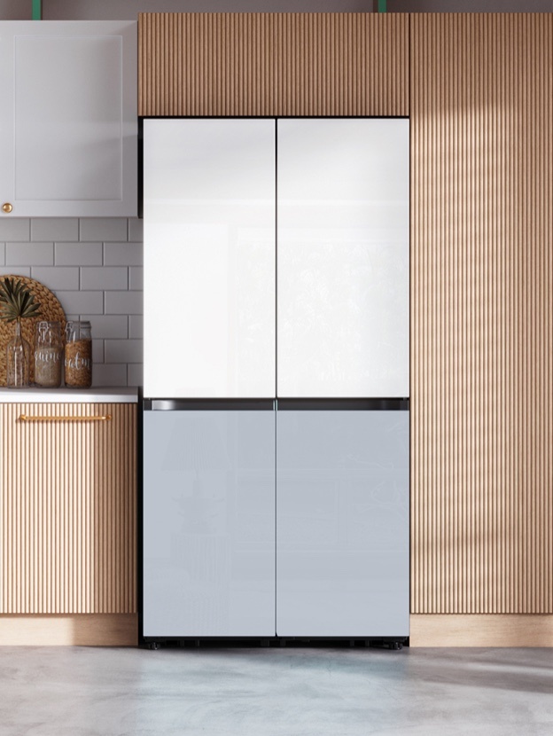 white-stainless-steel-customized-refrigerator
