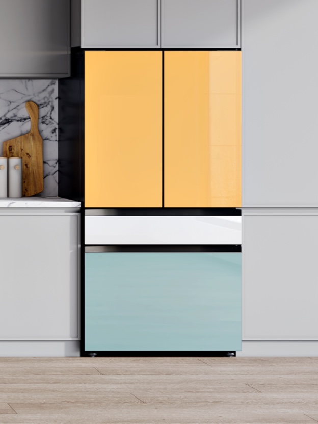 How the Samsung Bespoke refrigerator is built to look like you want