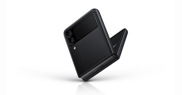 Samsung Galaxy Z Flip3 5G Aramid Cover Black