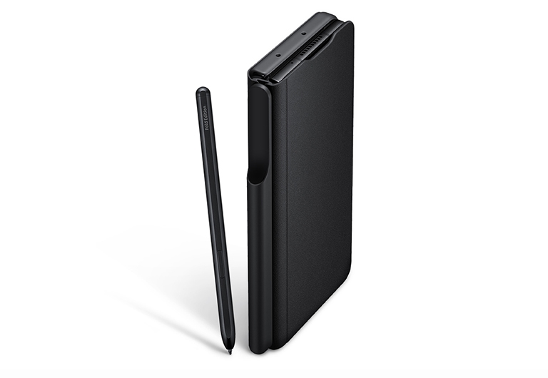 EF-FF92PCBEGUS | Galaxy Z Fold3 5G Flip Cover with Pen, Black 