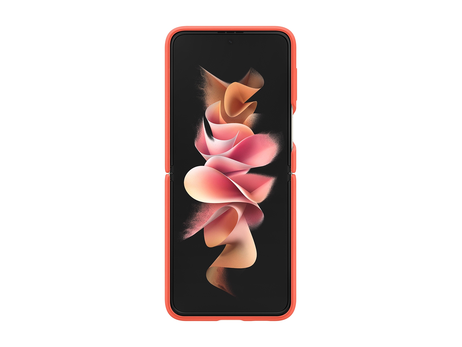 Thumbnail image of Galaxy Z Flip3 5G Silicone Cover with Ring, Coral