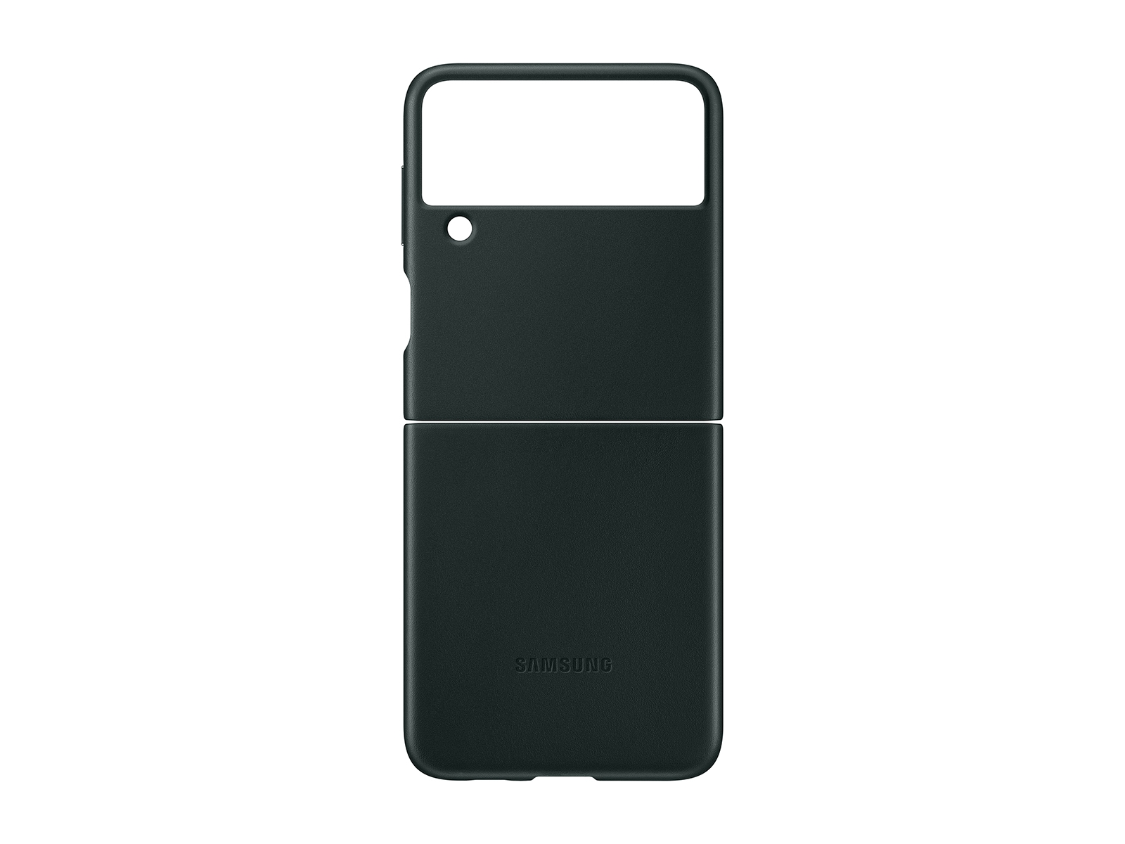 Thumbnail image of Galaxy Z Flip3 5G Leather Cover, Green