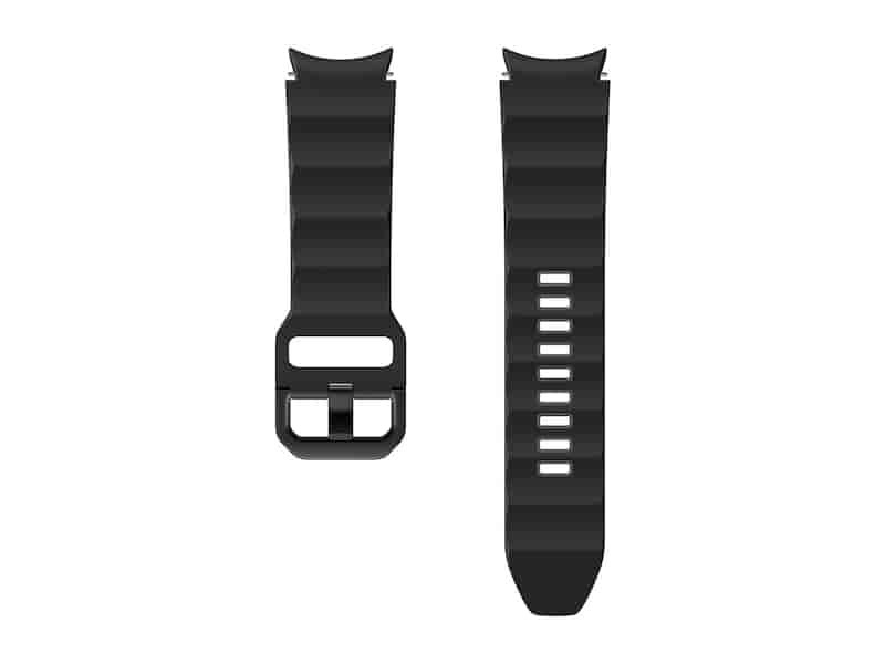 Galaxy Watch Rugged Sport Band, S/M, Black