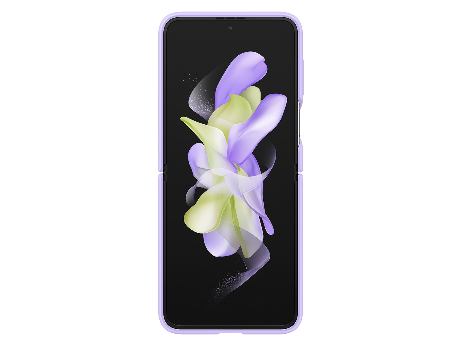 Thumbnail image of Galaxy Z Flip4 Silicone Cover with Ring, Bora Purple