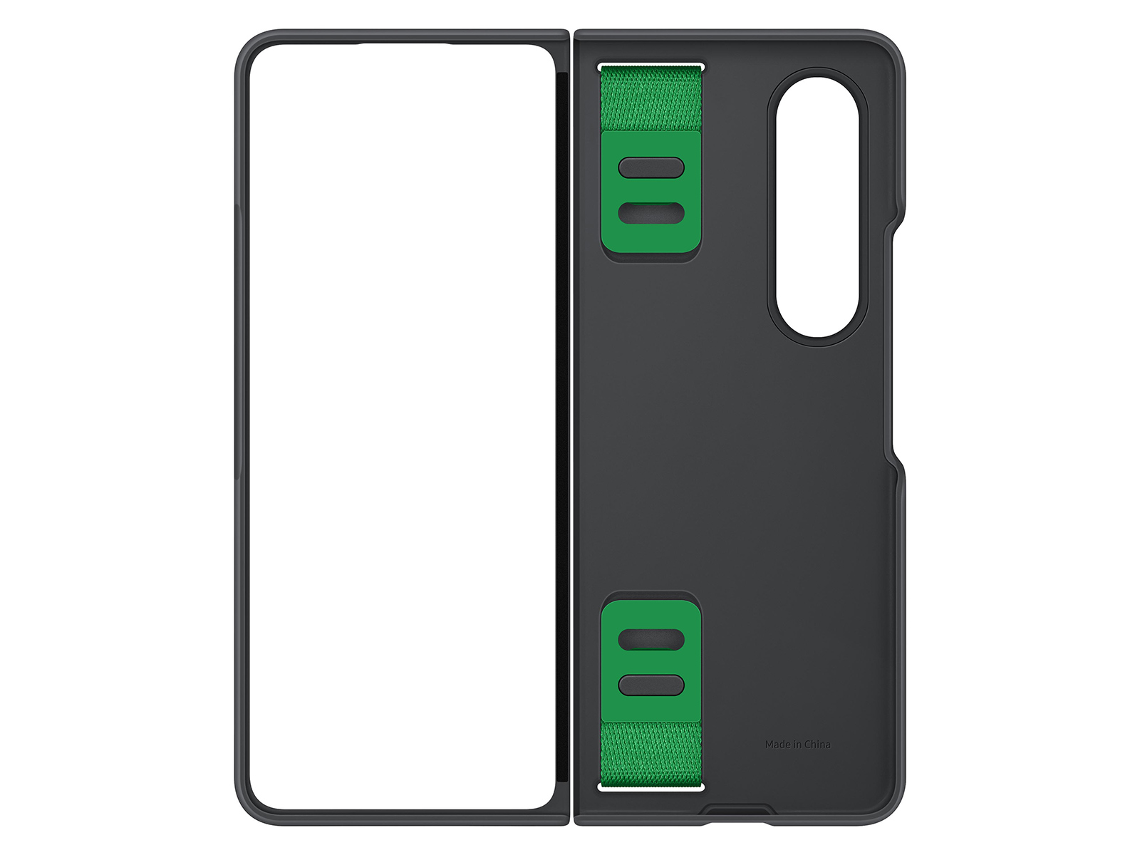 Thumbnail image of Galaxy Z Fold4 Silicone Grip Cover, Black