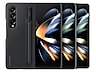 Thumbnail image of Galaxy Z Fold4 Standing Cover with Pen, Black