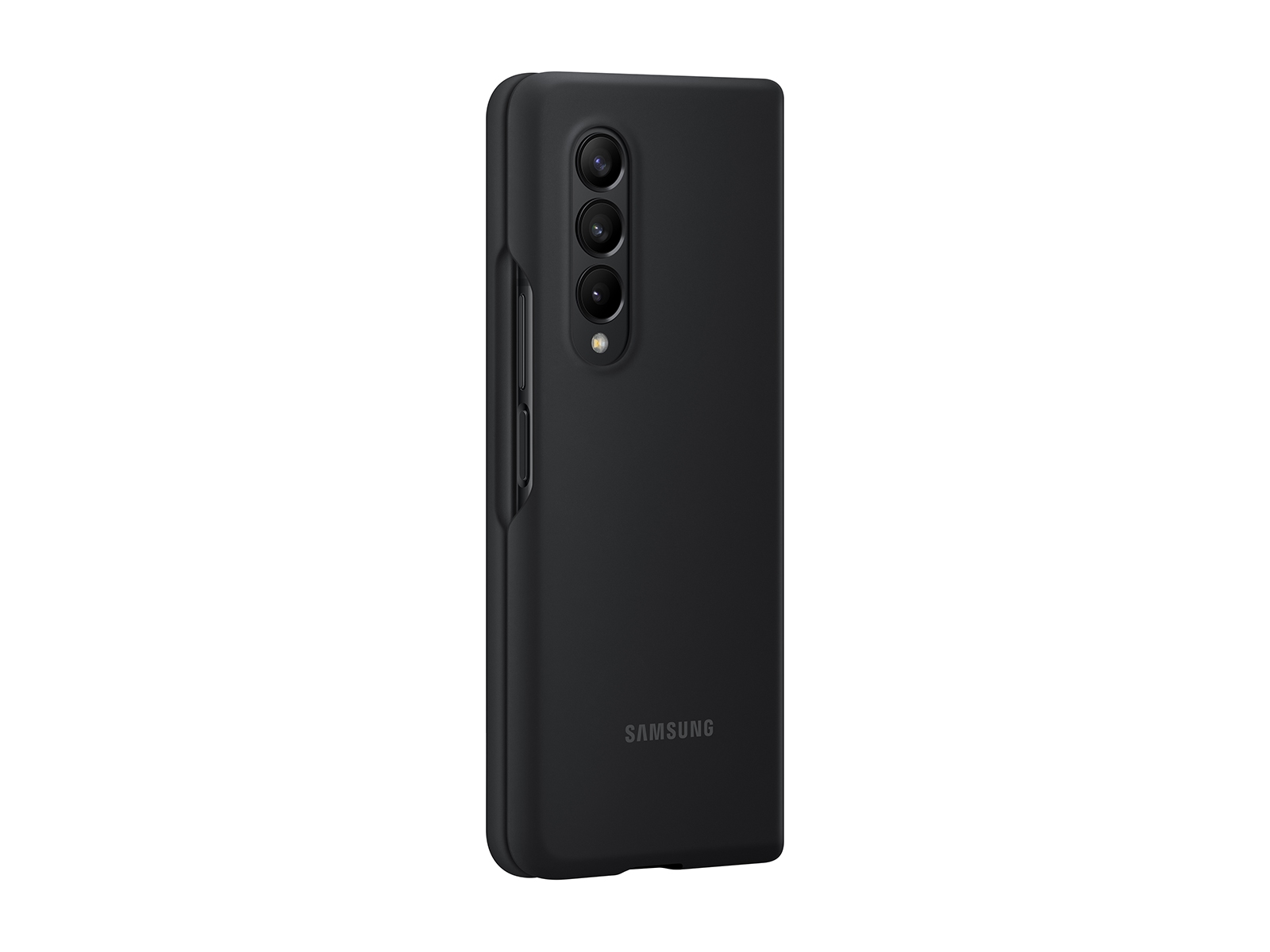 Kilometers niets Intentie Galaxy Z Fold3 5G Silicone Cover, Black Mobile Accessories - EF-PF926TBEGUS  | Samsung US